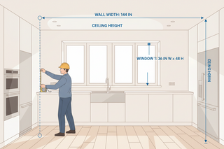 How to Measure Your Kitchen for Cabinets (Step-by-Step Guide)
