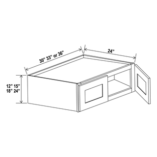 SW-W362424 / Shaker White