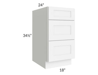 SW-3DB18 / Shaker White