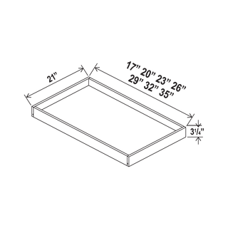 RS24 - Rollout Tray 24"